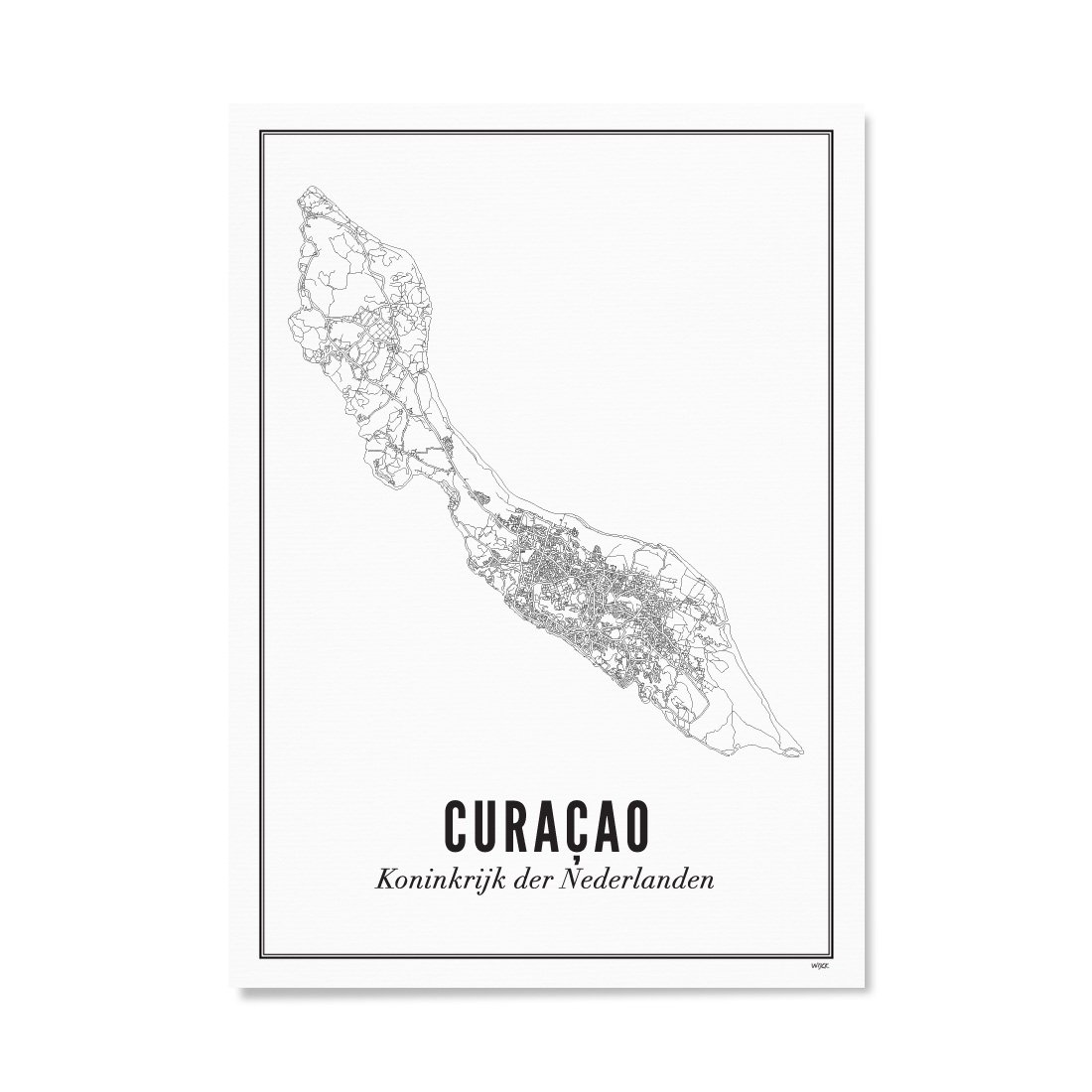 Poster van Curaçao | WIJCK. 